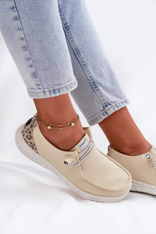 Lightweight Women s Shoes McKeylor 96116 Beige