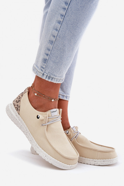 Lightweight Women s Shoes McKeylor 96116 Beige