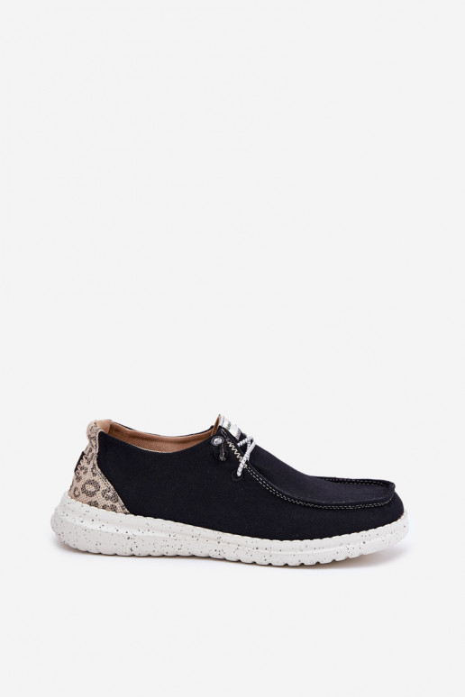 Lightweight Fabric Women's Shoes McKeylor 96116 Black