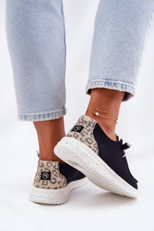 Lightweight Fabric Women's Shoes McKeylor 96116 Black