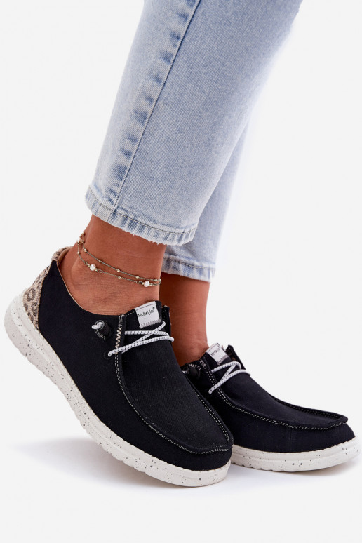 Lightweight Fabric Women's Shoes McKeylor 96116 Black