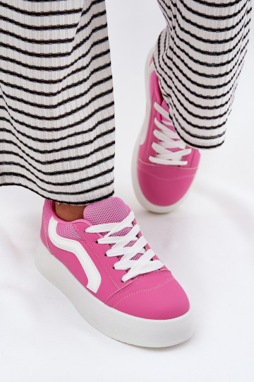 Womens Platform Sneakers Fuchsia Tellnira 2
