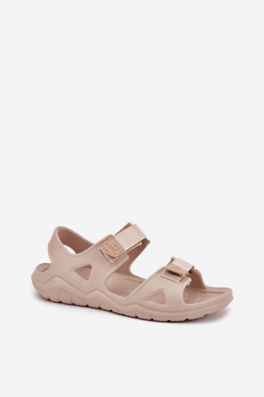 Women's Foam Sandals On Platform Big Star RR274A515 Beige Women's Foam Sandals On Platform Big Star RR274A515 Beige