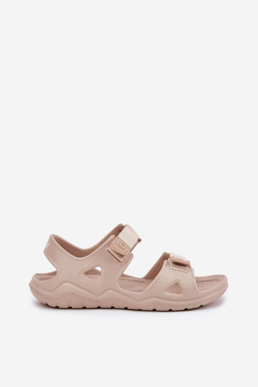 Women's Foam Sandals On Platform Big Star RR274A515 Beige Women's Foam Sandals On Platform Big Star RR274A515 Beige