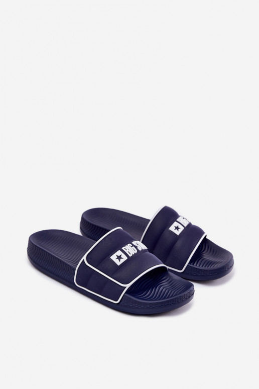 Men's Slippers Big Star RR174A045 Navy Blue