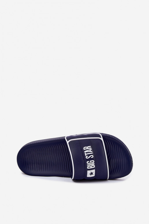 Men's Slippers Big Star RR174A045 Navy Blue