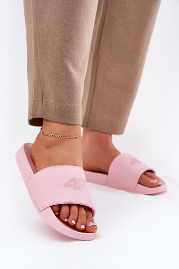 Ladies Slippers 4F 4FRMM00FSLIF010-56S Pink