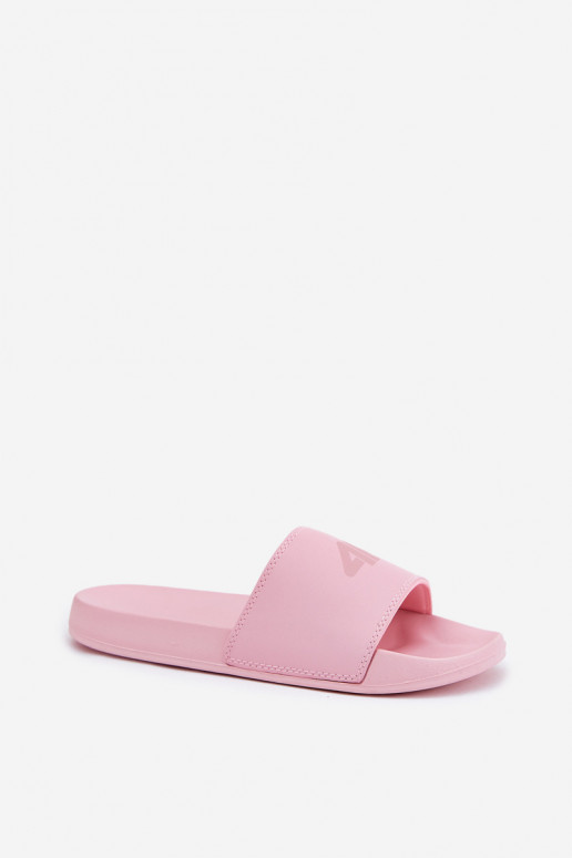 Ladies Slippers 4F 4FRMM00FSLIF010-56S Pink