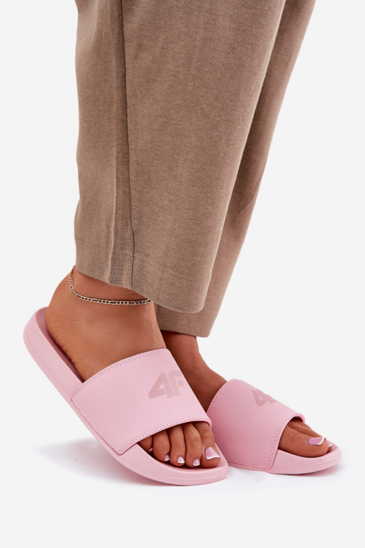 Ladies Slippers 4F 4FRMM00FSLIF010-56S Pink