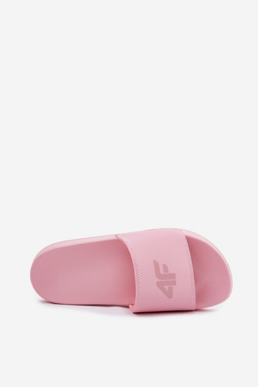 Ladies Slippers 4F 4FRMM00FSLIF010-56S Pink