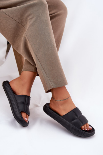 Women's Foam Slippers LEE MAYA SLIDER WOMEN LOW 50251016 Black