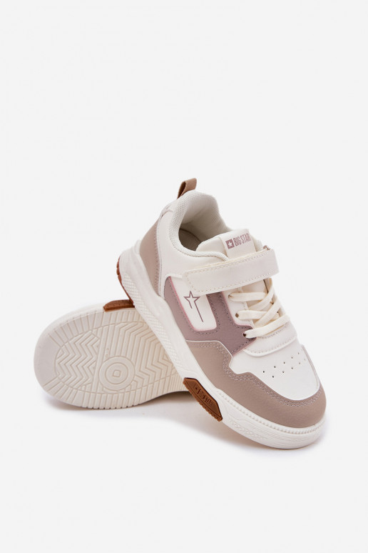 Lightweight Kids Sneakers Big Star RR374055 Beige