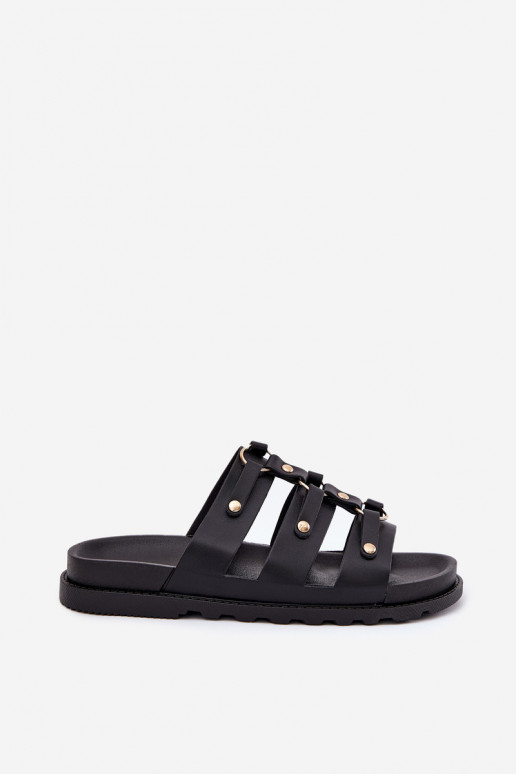 Women Sandals With Straps Black Pasiriela