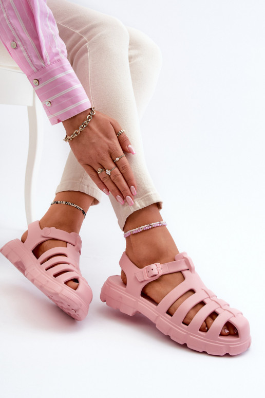 Women's Foam Sandals Roman Pink Gasaria