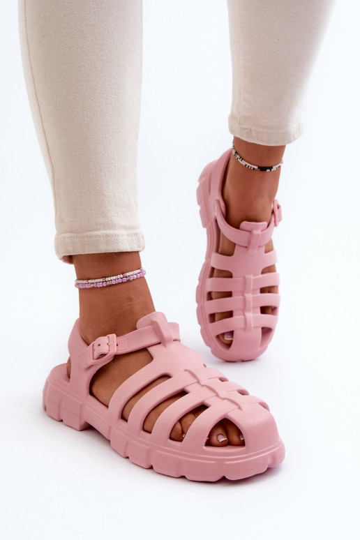 Women's Foam Sandals Roman Pink Gasaria