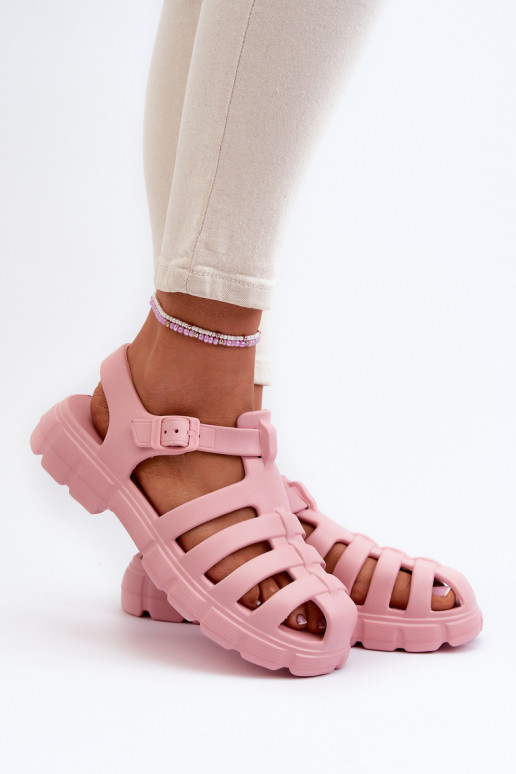 Women's Foam Sandals Roman Pink Gasaria
