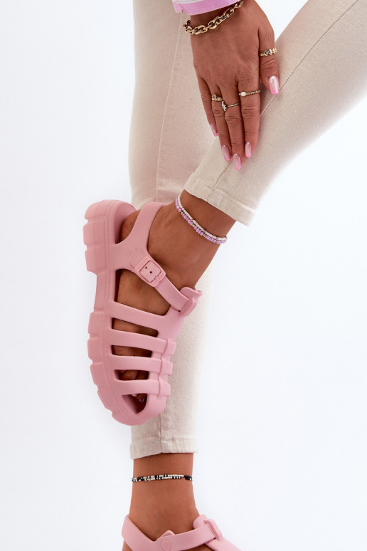 Women's Foam Sandals Roman Pink Gasaria