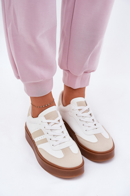 Women's Platform Sneakers Made Of Eco... Women's Platform Sneakers Made Of Eco...