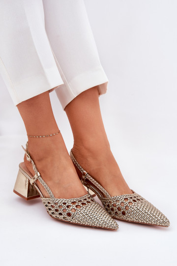 Heels With Braiding And... 2