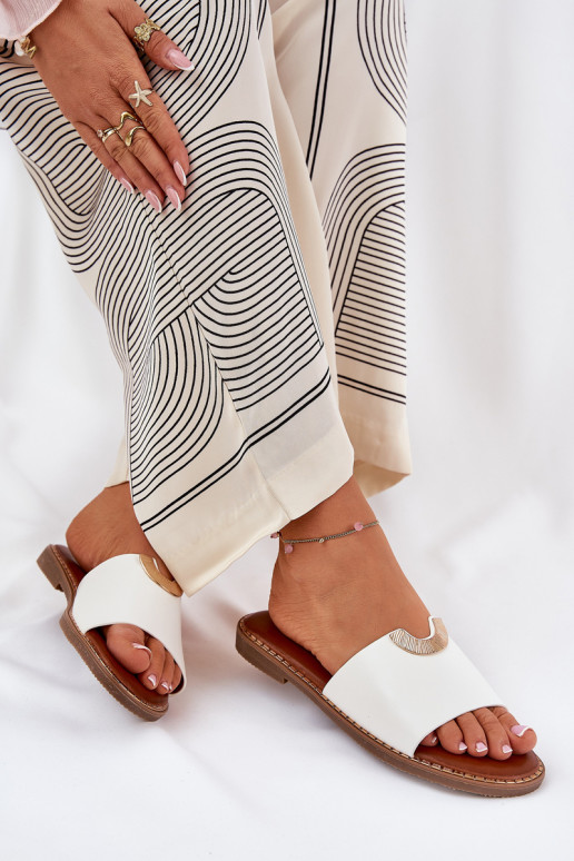 Women's Eco Leather Slippers With... Women's Eco Leather Slippers With...