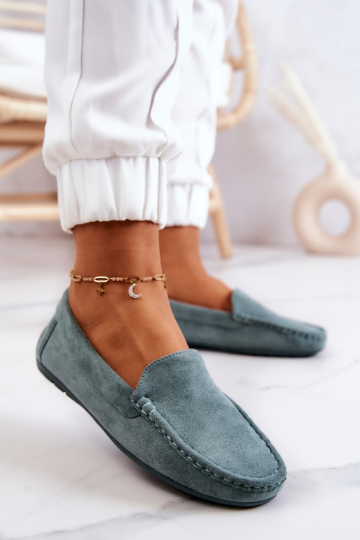 Women s Loafers Suede Mint Morreno Women s Loafers Suede Mint Morreno