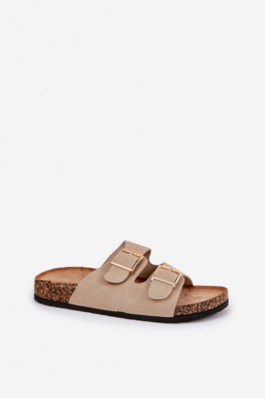 Women Sandals On Cork Platform With... Women Sandals On Cork Platform With...