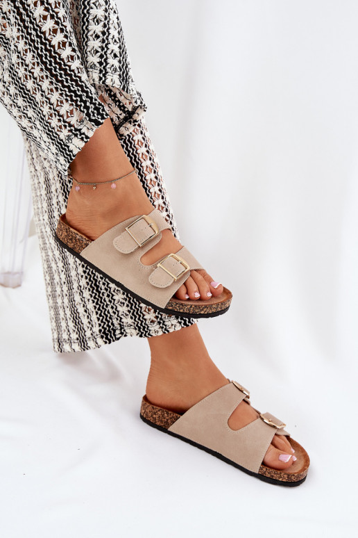 Women Sandals On Cork Platform With... Women Sandals On Cork Platform With...