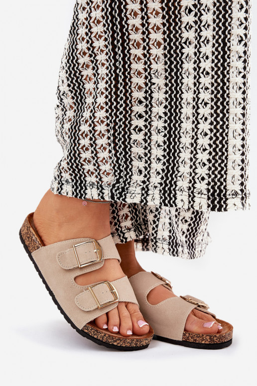 Women Sandals On Cork Platform With... Women Sandals On Cork Platform With...