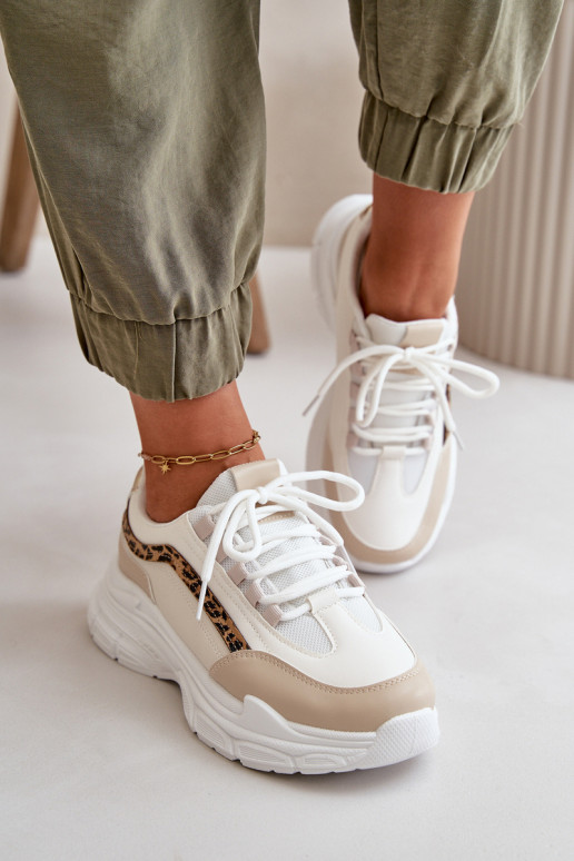 Women's Platform Sports Shoes White... Women's Platform Sports Shoes White...