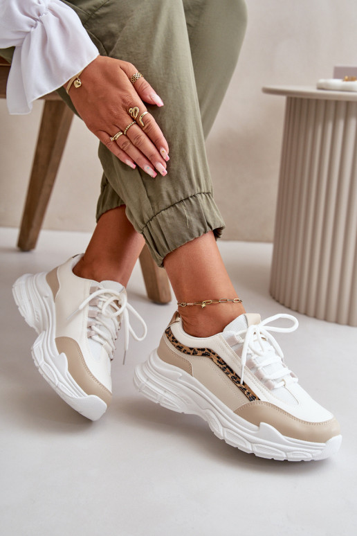 Women's Platform Sports Shoes White... Women's Platform Sports Shoes White...