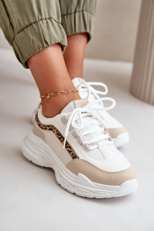 Women's Platform Sports Shoes White... Women's Platform Sports Shoes White...