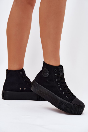 Womens Platform Sneakers Big Star RR274742 Black