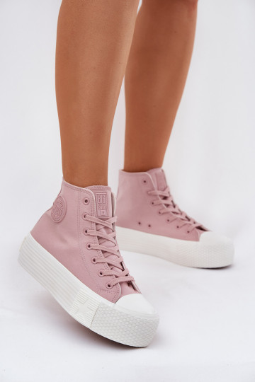 Women's Platform Sneakers Big Star RR274739 Pink