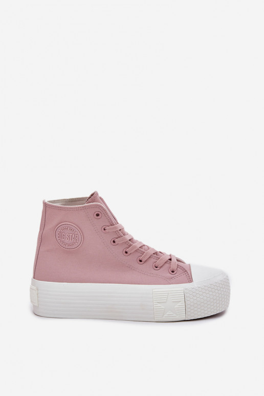 Women's Platform Sneakers Big Star RR274739 Pink
