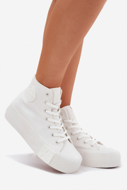 Womens Platform Sneakers Big Star RR274743 White
