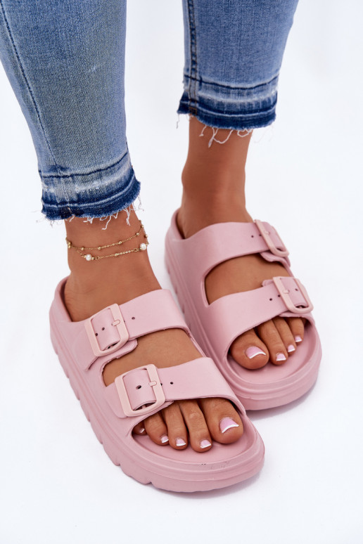 Women's Foam Platform Slippers Pink Melorea Women's Foam Platform Slippers Pink Melorea