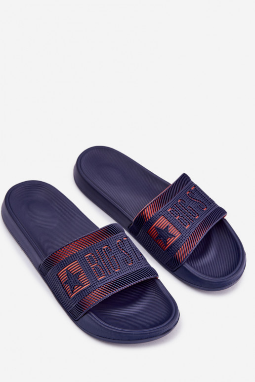 Men's Slippers Big Star RR174A052 Navy Blue