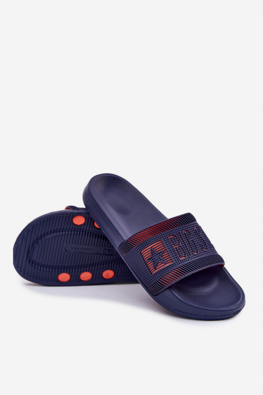 Men's Slippers Big Star RR174A052 Navy Blue