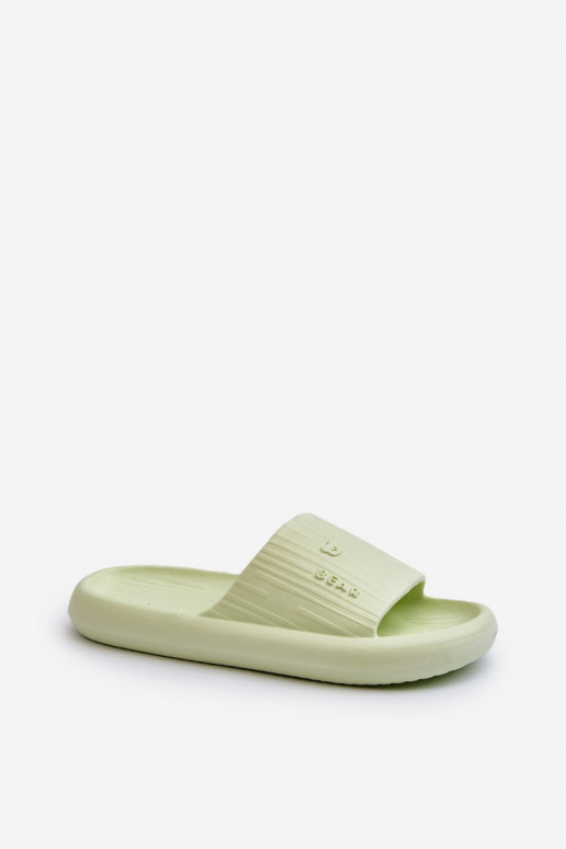 Women's Lightweight Green Foam Flip-Flops Fenicva