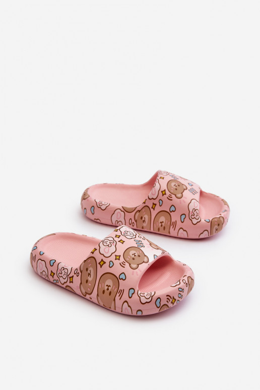 Children's Lightweight Slippers with Pink Bears Evitrapa Children's Lightweight Slippers with Pink Bears Evitrapa
