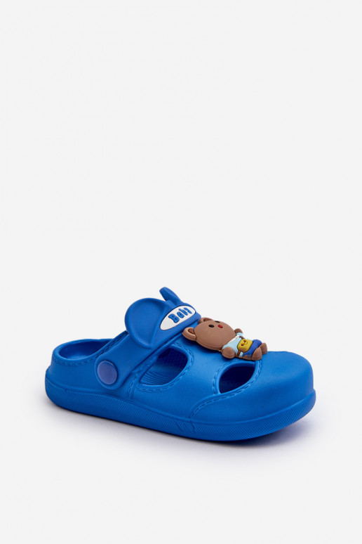 Children's Foam Flip Flops with Blue Decoration Opleja Children's Foam Flip Flops with Blue Decoration Opleja