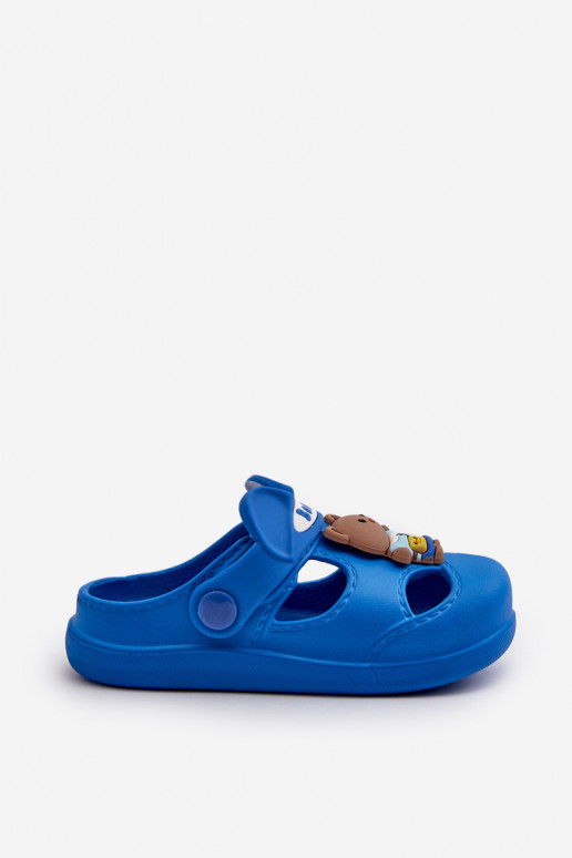 Children's Foam Flip Flops with Blue Decoration Opleja Children's Foam Flip Flops with Blue Decoration Opleja
