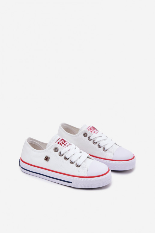 Children's classic model leisure shoes Big Star DD374160 white color Children's classic model leisure shoes Big Star DD374160 white color