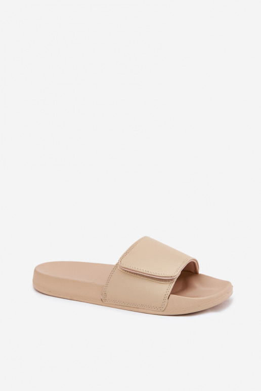 Women's Slippers Beige 4FMM00FFLIF031A-83S