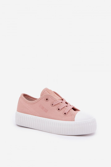 Children's Lace-Up Sneakers Big Star RR374011 Pink