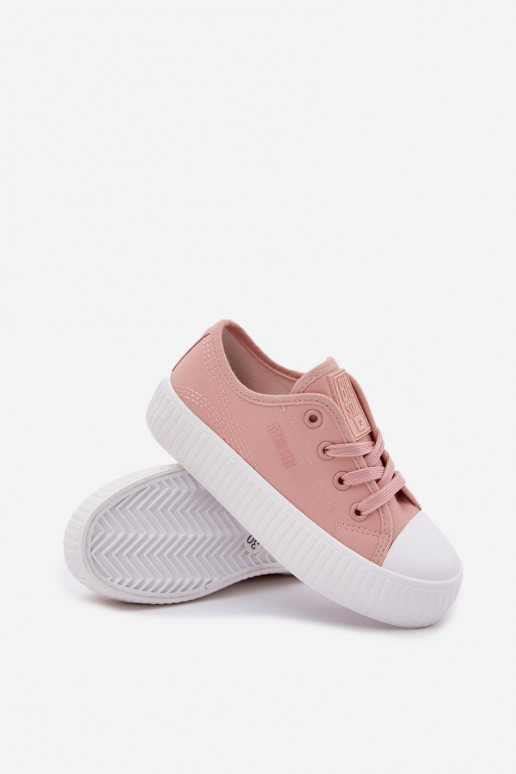 Children's Lace-Up Sneakers Big Star RR374011 Pink