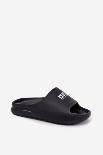Foam Men's Slippers With Logo Big Star RR174A012 Black