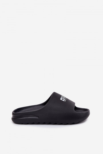 Foam Men's Slippers With Logo Big Star RR174A012 Black 2