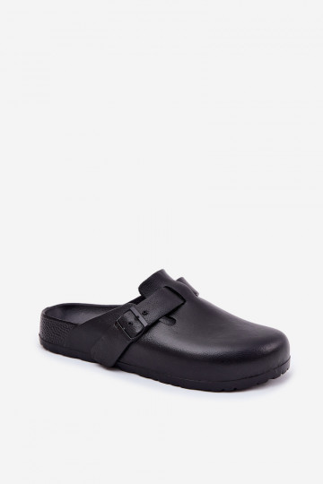 Foam Men's Clogs With Buckle Big Star RR174A022 Black