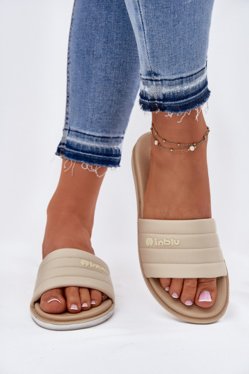 Ladies Slippers Inblu Beige SF000003